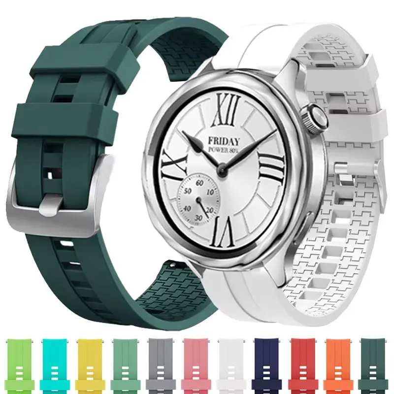 Silicone Quick Release Soft Sports Watch Strap & Bracelet Band
