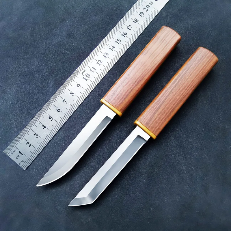 Double Camping Fixed Blade Hunting Knife Steel Outdoors Military Tactical Pocket Knives for Hunting and Fishing Men's Gift