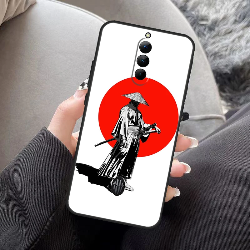 Anime Japanese Samurai Phone Case - Artistic Back Cover Design