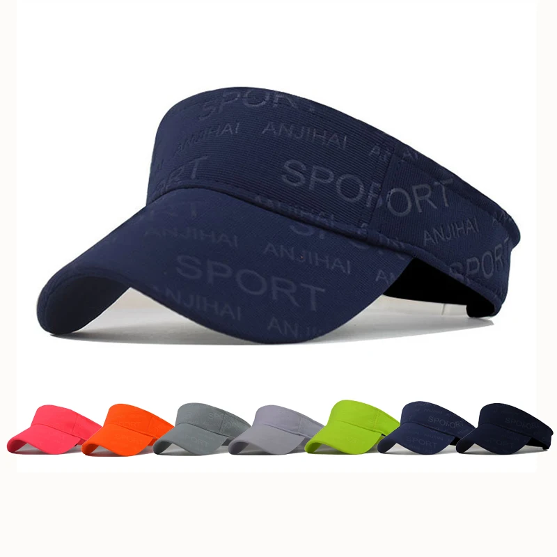 

Summer Breathable Hat Air Sun Hats Top empty hat Women Hat Men's Cap Sports Tennis Golf Running Sunscreen Cap UV Protection