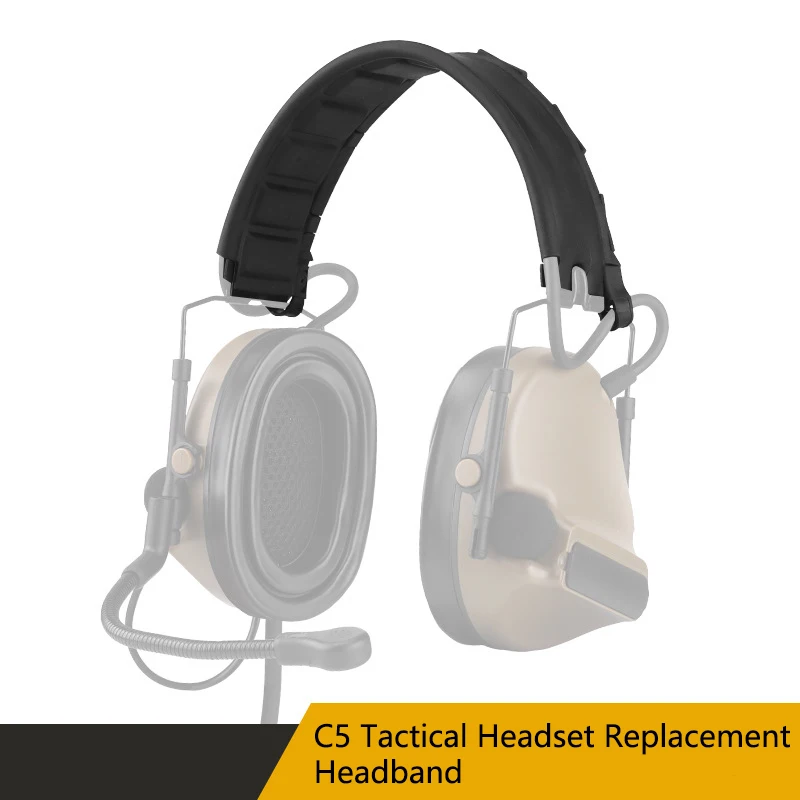 

C5 Tactical Earphone Replacement Headband Soft and Skin Friendly Easy to Fold Easy Installation