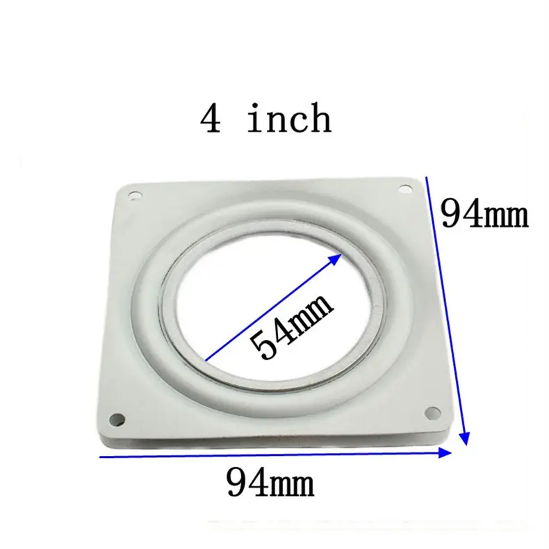 6 Inch Lazy Susan Turntable Steel Ball Bearings Stands Swivel Plate Rotating Tray for Furniture Chairs Display Cooking Tabletop image 10