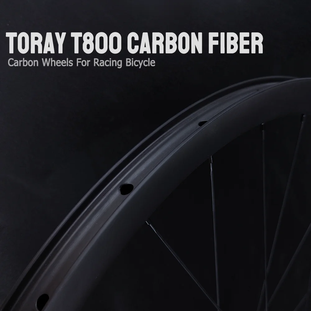 Paire de roues de vélo en carbone ultralégères 27.5 pouces