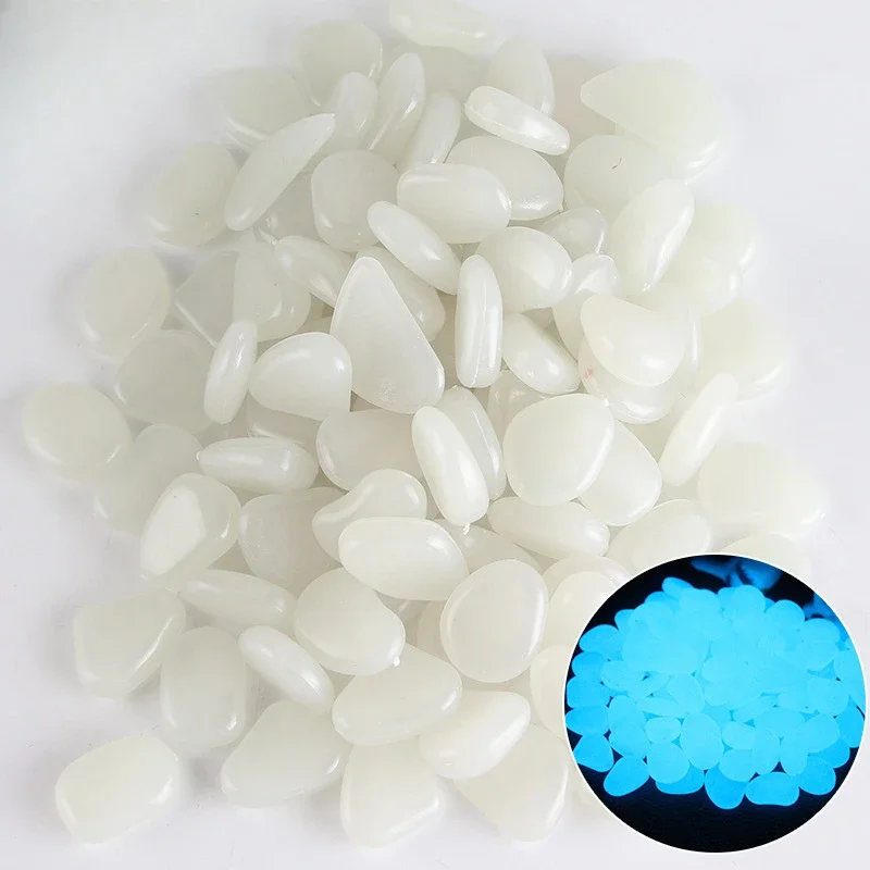 Colored Glow-in-the-dark Stone Garden Fish Tank Artificial Luminous Colored Goose Fluorescent Glow-in Stone Garden Decoration
