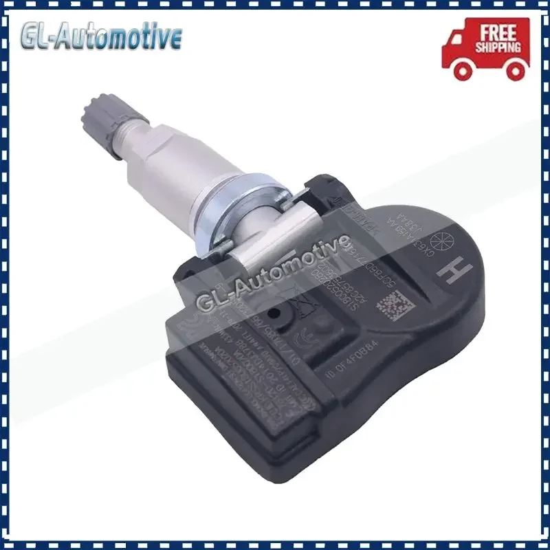4PCS TPMS LR 070840 랜드로버 디펜더 디스커버리 레인지 로버 레인지 로버 이보크 LR용 타이어 압력 센서 066378 433MHz