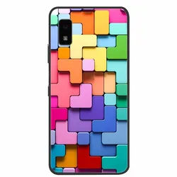 Luxury TPU Soft Silicone Phone Cover with Love Shockproof Design for -Sharp Aquos Wish3 (1)