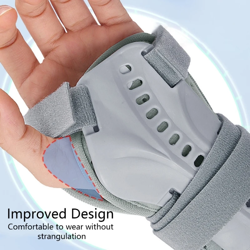 

Breathable Wrist Brace Double Splints Stabilizers Compression Wrist Support