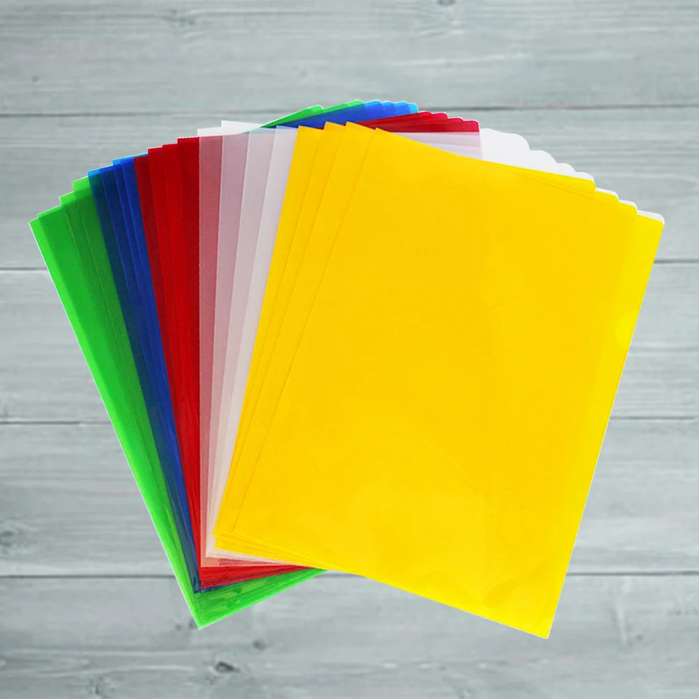 

20 PCS Folder Pp File Folders Convenient Manage Holder Document Expanding Wallet