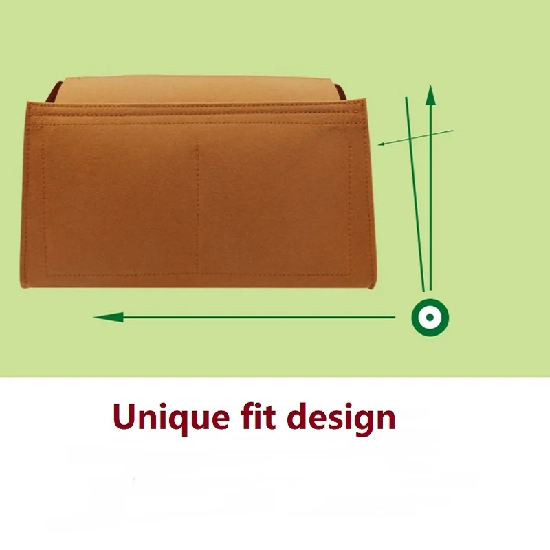 【Soft and Light】Bag Organizer Insert For MCM Munchen Tote Organiser Divider Shaper Protector Compartment Inner