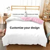 3D Printed Custom Bedding Set Microfiber Customized Duvet Cover with Pillowcases Twin Full Queen King Size Any Picture Size 1