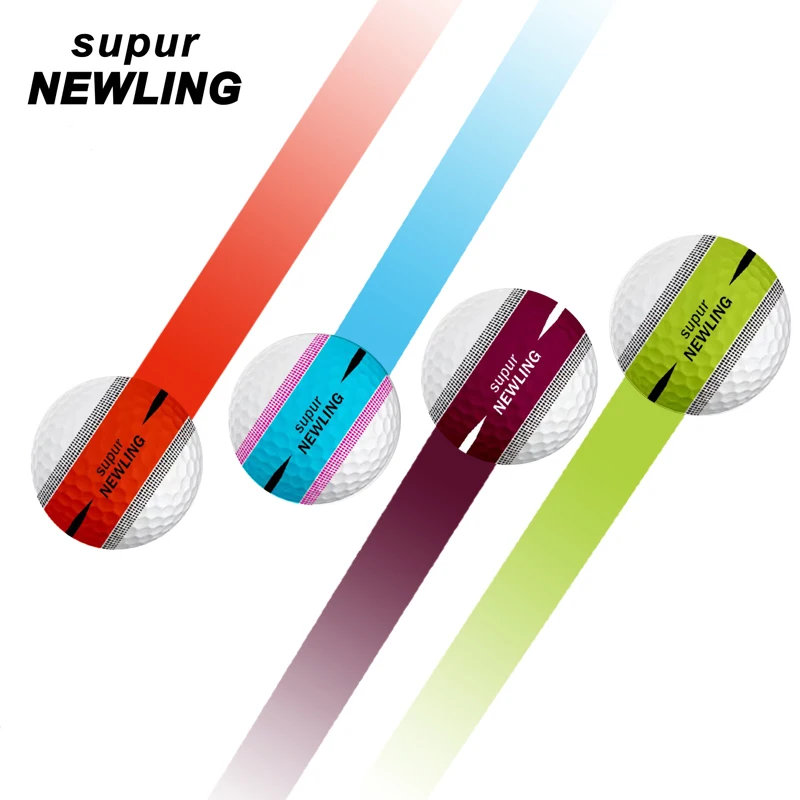 Golf balls 3 Pcs Golf Three Layer Contest Ball 1 Box