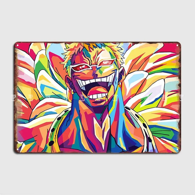 Doflamingo sunglasses - One piece | Art Board Print