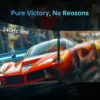 32 inch 240Hz Curved Gaming Monitor 1500R 1080P 125% sRGB 1ms, Freesync/G-sync HDR10,HDMI/DP/USB Ports VESA 2