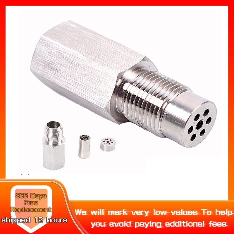 O2 Sensor with Catalytic Converter M18x1.5 Oxygen Sensors Spacer