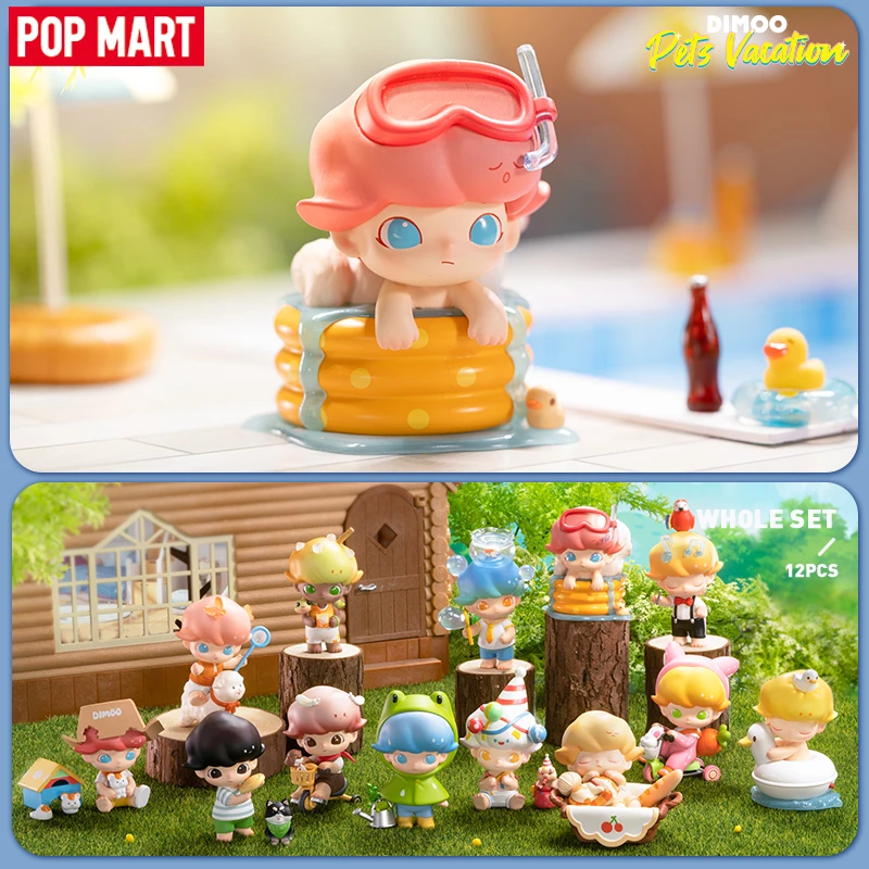 POP MART DIMOO Seri Liburan Hewan 