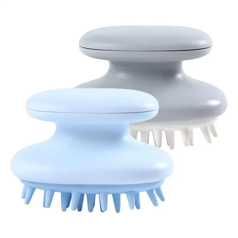 

Щетка для ванной и ухода за шерстью домашних животных, антискользящий массажный скребок с контейнером для шампуня для собак и других мелких животных