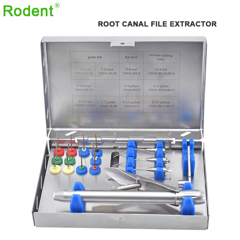Dental Root Canal File Extractor Broken Files Removal System Kit