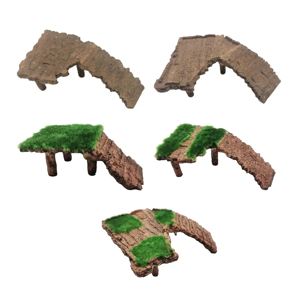 Terrazzo Per Tartarughe Con Grotta - Piattaforma In Resina Per Rettili E Anfibi | 23,5x19x9,5 Cm