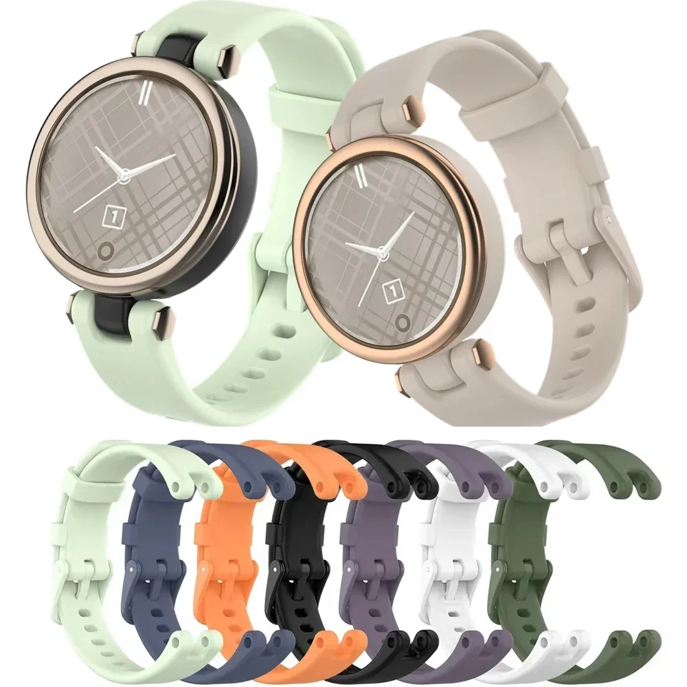 Sport Silicone Replacement Strap for Women - Fashion Fitness Wristband for Garmin Lily Watch