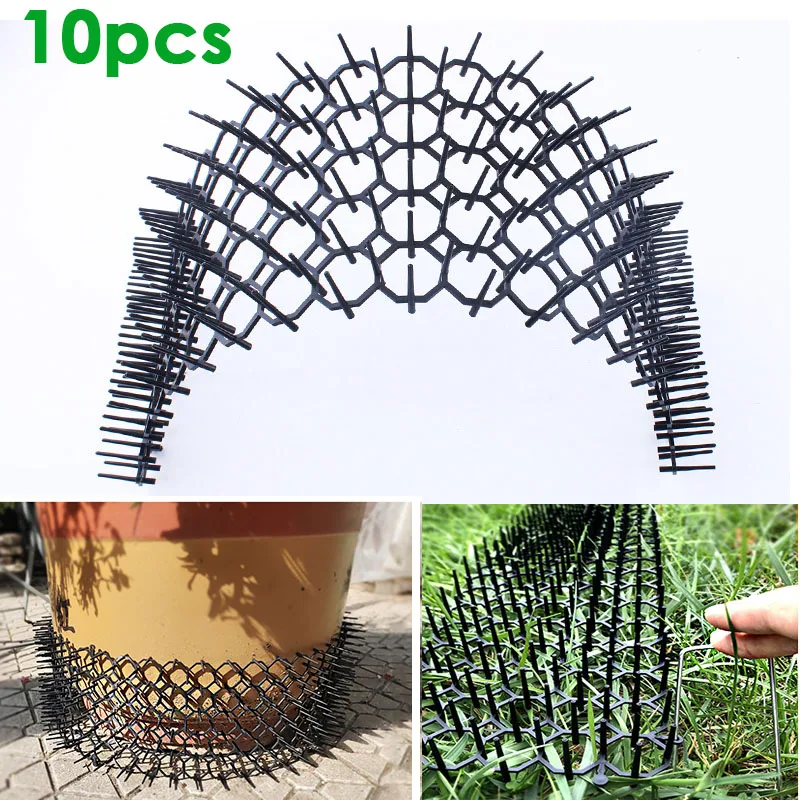 

Round Head Keep Pigeons Cat Away Anti-stick Skewers Cats Scares Pigeons Repellent with Prickle Strips Dog Pest Repeller Mat