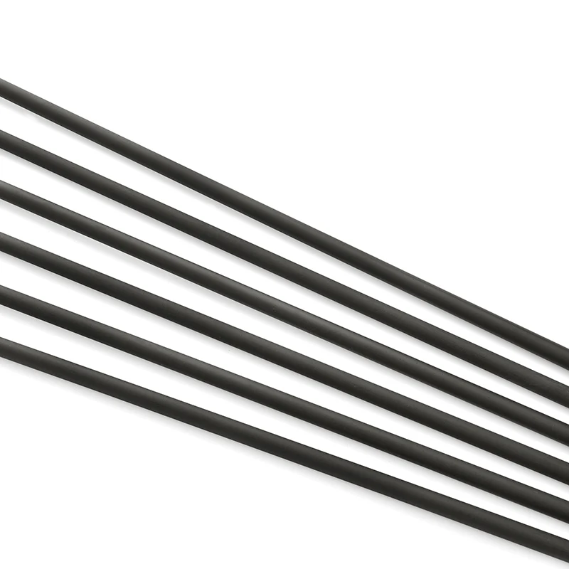 6/12pcs 28"/30"/31" Spine 500 Carbon Arrows for Archery Shooting archery arrows