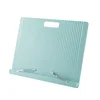 Adjustable Plastic Book Stand for Reading Foldable Desktop Riser for Laptop Textbook - Hands-Free Cookbook Stand with Page Clips 5