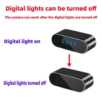 Новая 4K HD мини-часы Wi-Fi камера с инфракрасным ночным видением, обнаружением движения, удаленным просмотром, домашней беспроводной камерой — изображение 2