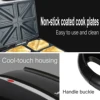 Electric sandwich Maker Triangle Plate Panini Cooking Kitchen Appliances Breakfast Waffles Machine Non-stick Iron Pan Sonifer 5