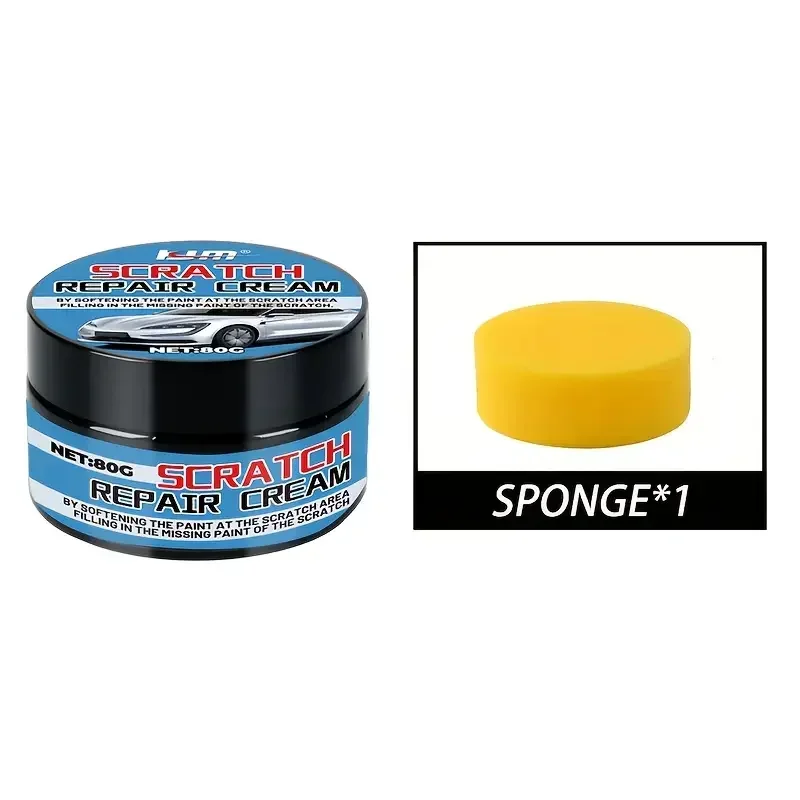 Universal Car Paint Scratch Repair Paste Anti-scratch Wax Polish Abrasive Agent for Metal and Plastic Scratch Repair