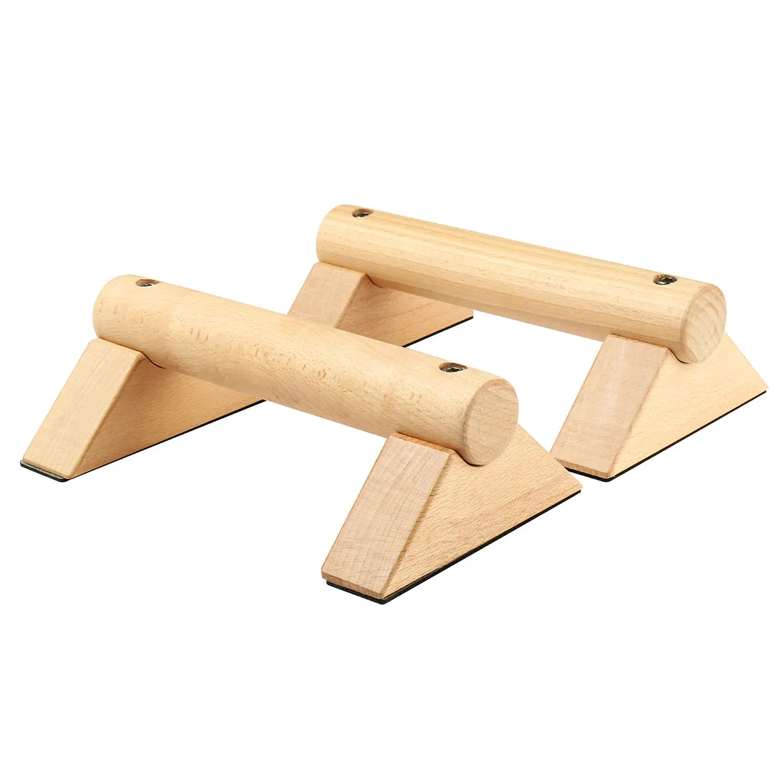 Fitness Push-Ups Gymnasium Exercise Training Chest H-shaped Wooden Calisthenics Handstand Parallel Rod Double Rod Gym Equipment