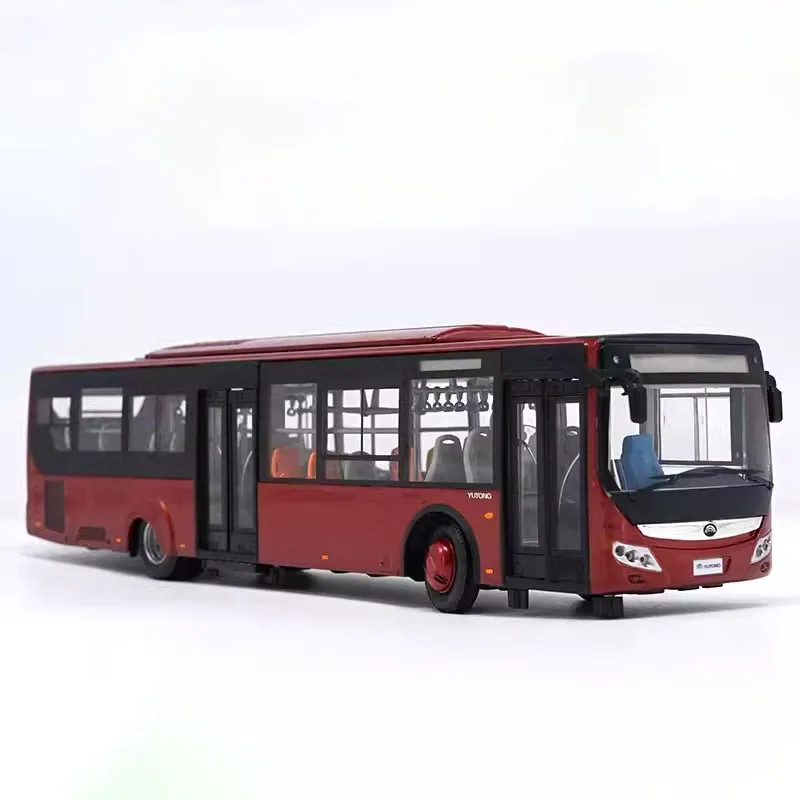 1:42 Yutong Bus 新世代高速バス模型バス オリジナル合金模型 Yutong