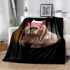The Capybara Club Anime blanket throw cubre cama Warm blankets for beds Picnic blanket birthday gift 2