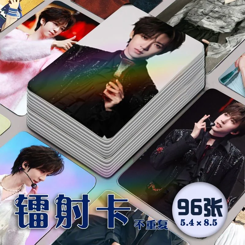 96pcs TNT Teens in Times TimHe Junlin Liu Yaowen Ma Jiaqi Song Yasuan Yan Haoxiang Ding Chengxin Zhang Zhenyuan Laser Mini Card