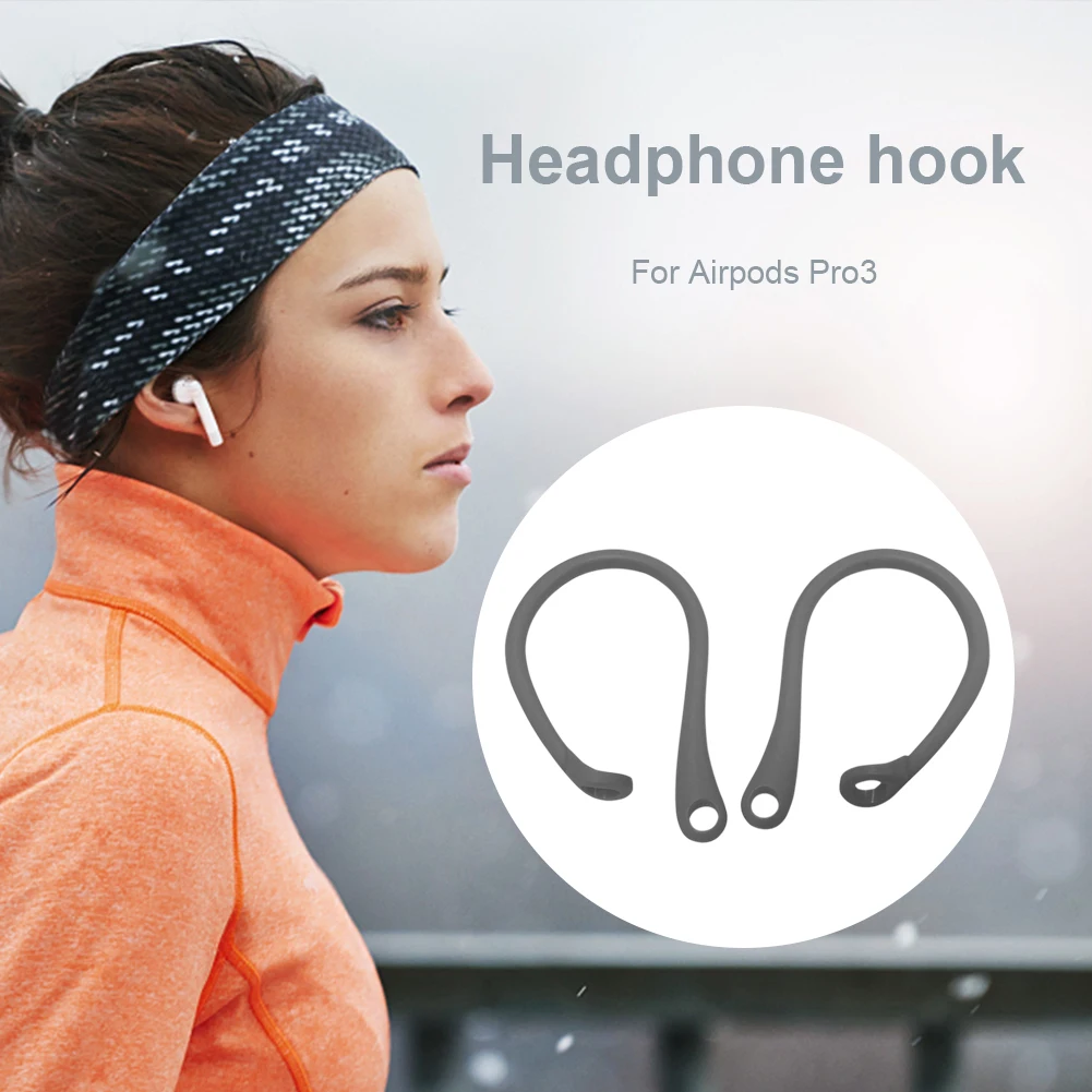 Ergonomic Wireless Headset Ear Hooks - Lightweight Anti-Loss Outdoor Cycling Accessory