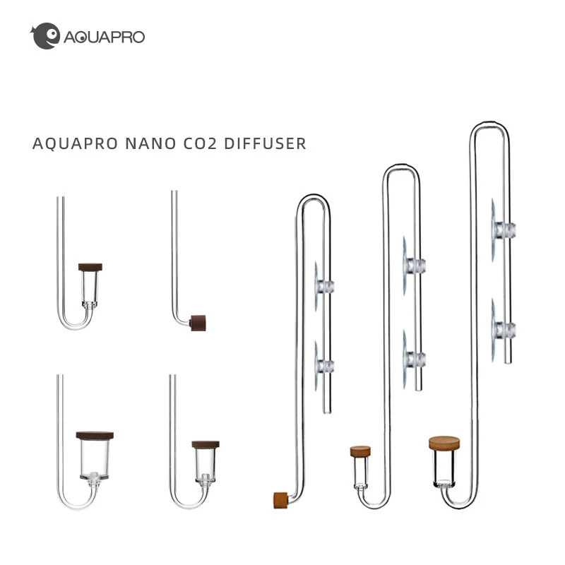 Aquarium CO2 Diffuser Bubble Counter Mini Fish Tank Sprayer Cans Carbon Dioxide Accessories Fishbowl Supplies Akvarium Filter 3