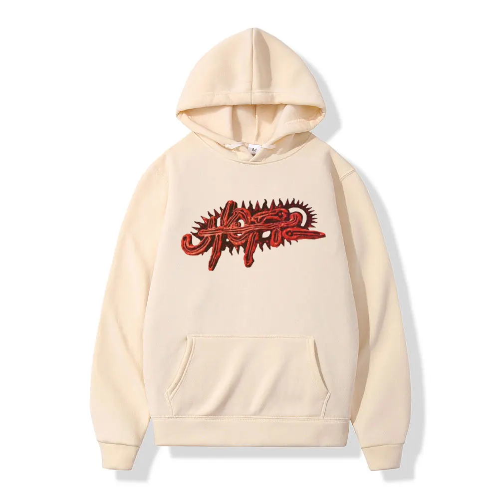 Rapper Cactus Jack Print Hoodie Men Women Hop Vintage Long Sleeve Hoodies Fashion Casual Fleece Sweatshirt Streetwear