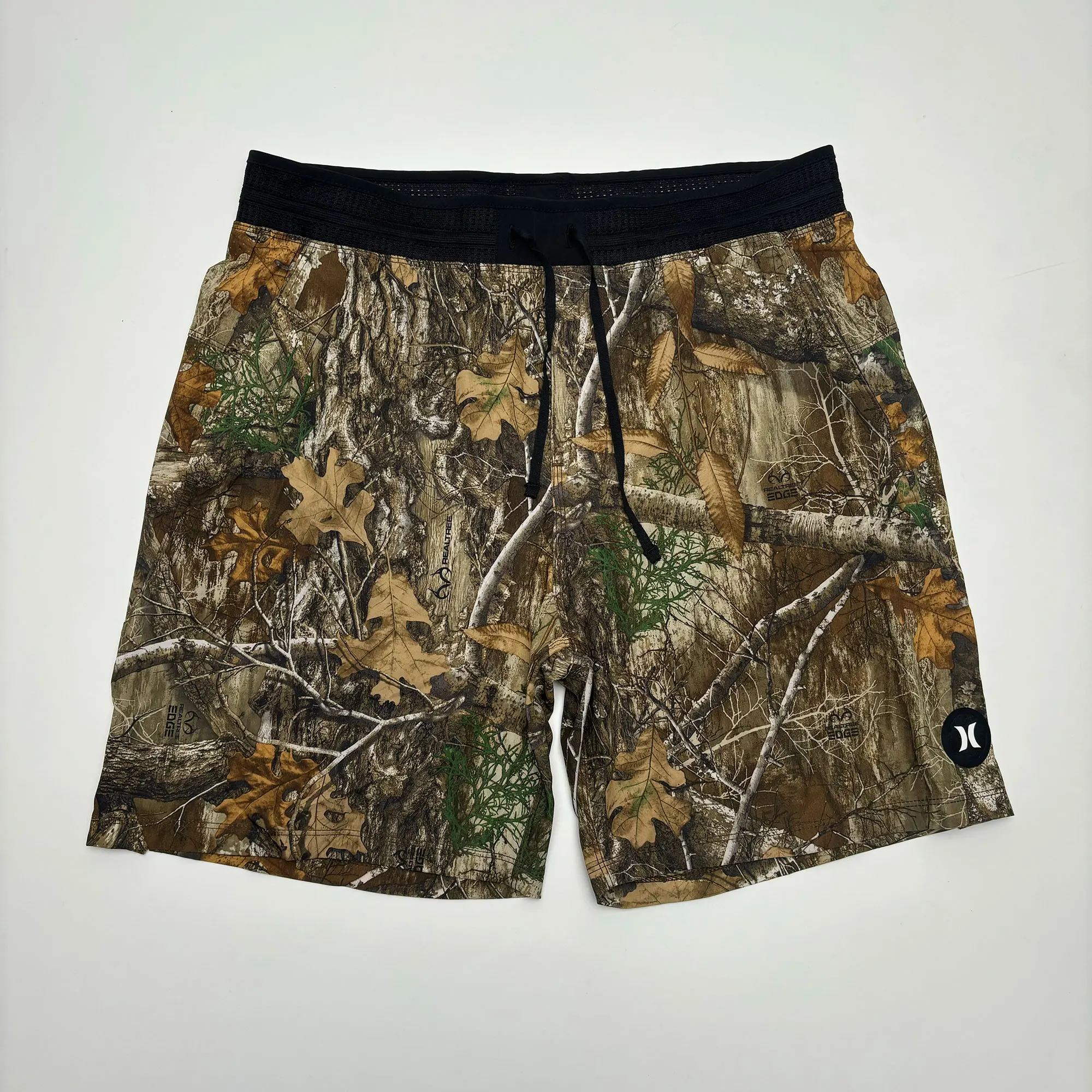 Size M XXL Elastic Waist Outdoor Fishing Shorts Waterproof Breathable Hole Side Pocket 4 way Stretchable