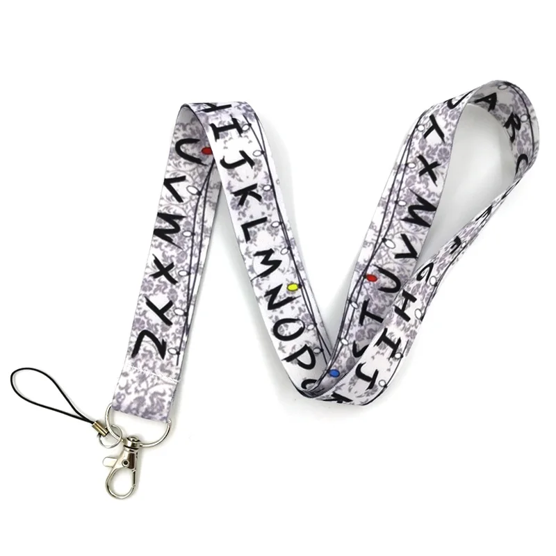 Alphabet letters Keychain Lanyards Id Badge Holder ID Card Pass thumbnail 5