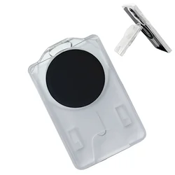 Magnetic Wallet Socket with Griptok - Universal Phone Accessories Card Holder (Black)