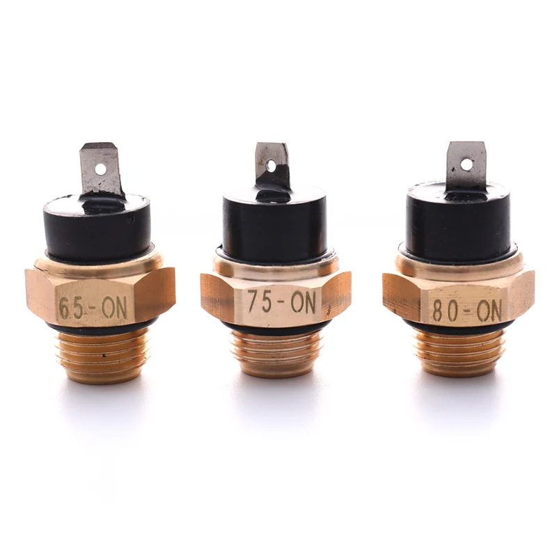 Engine Coolant Thermostat Motorcycle Electric Radiator Coolant Fan Water Temperature Thermostat Switch Temp Sensor M16 for 200 250 400 450