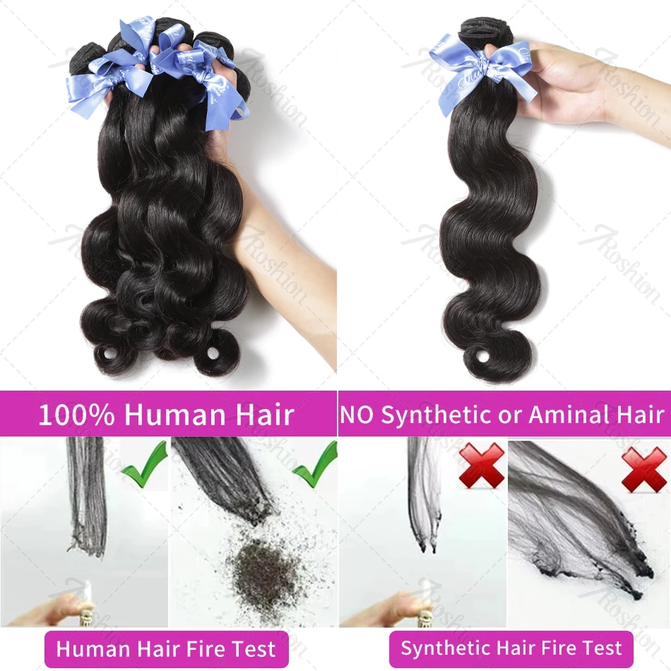 30 40 Inch Brazilian Raw Virgin Unprocessed human hair extensions Wavy 3 4 Bundles Double Weft Bulk Braiding Hair