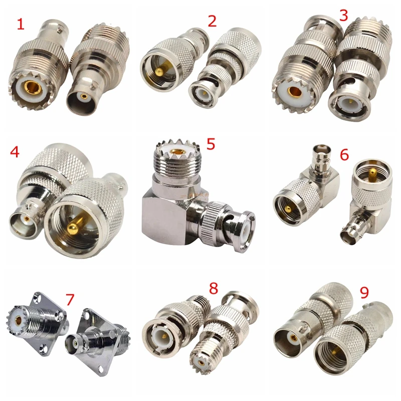 Conector Mini Uhpara b Conversor Code Bronze com Orifícios Flange Ângulo Reto de 90 Graus rf Uhuhsosopara nc Bmacho e Fêmea