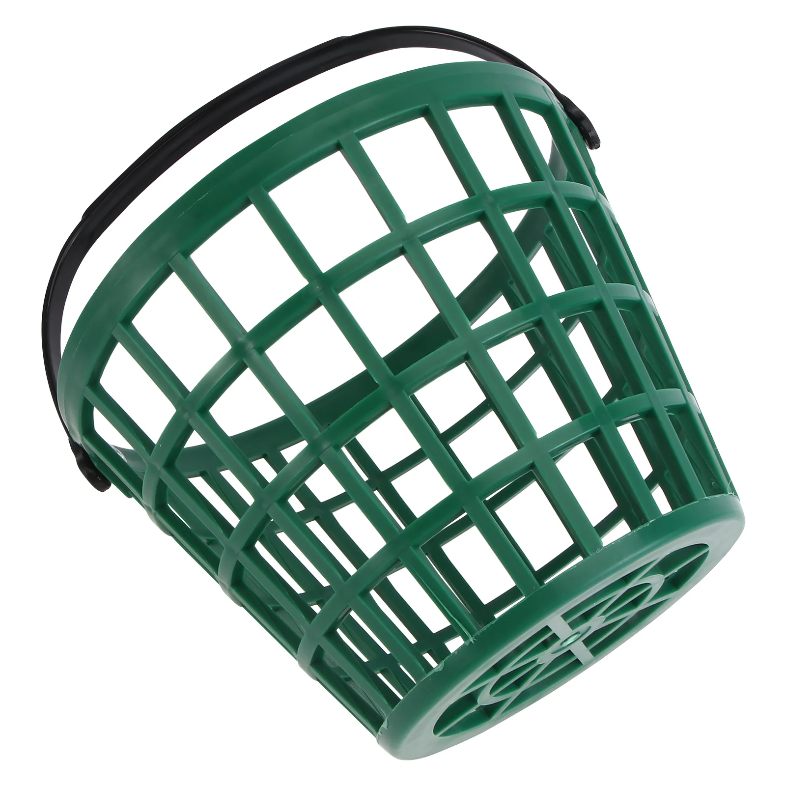 

Toddmomy Golf Ball Basket Plastic Golf Ball Bucket Golfball Storage Container Handle Outdoor Sport Stadium Accessories