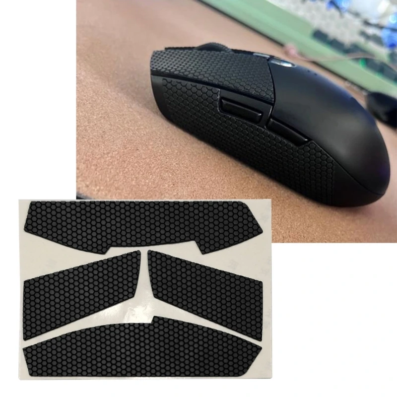 로지텍 G102 G304 마우스 스티커, 미끄럼 방지 테이프, 탄력 있는 세련된 사이드 그립