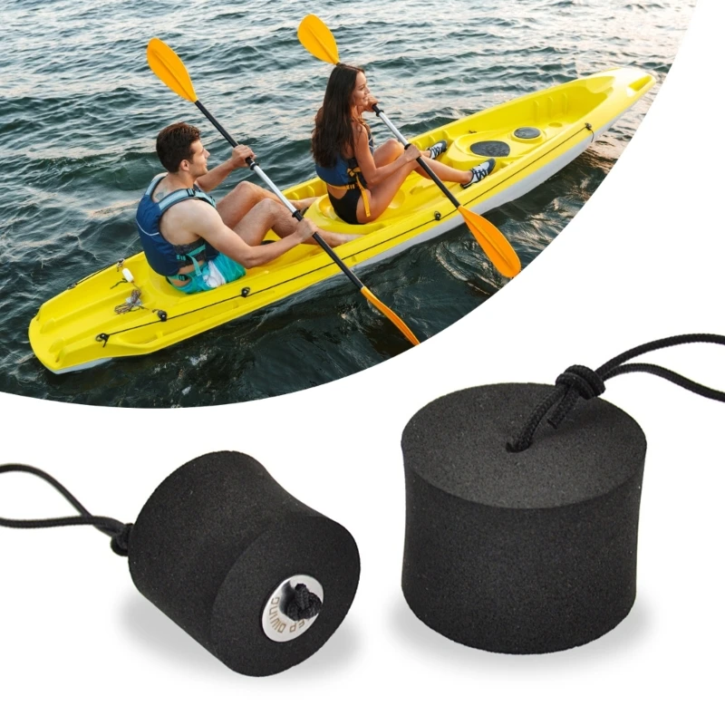4Pcs Drain Hole Stopper Bung with Lanyard, Kayak Accessories Kayak Scupper Plugs Set High Elasticity Scupper Plugs