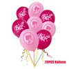 Movie Pink Barbi Kids Cosplay Accessory Wig Hat Earring Set Baby Girl Birthday Party Necklace Bracelet Halloween Christmas Cos 4