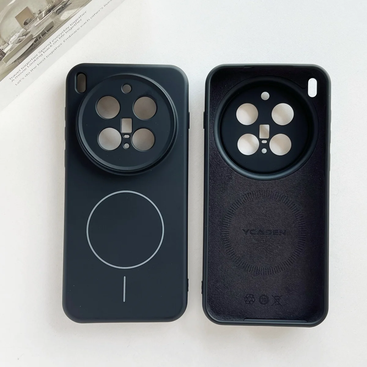 Liquid Silicone Magnetic Charging Phone Case - Premium Protection & Style