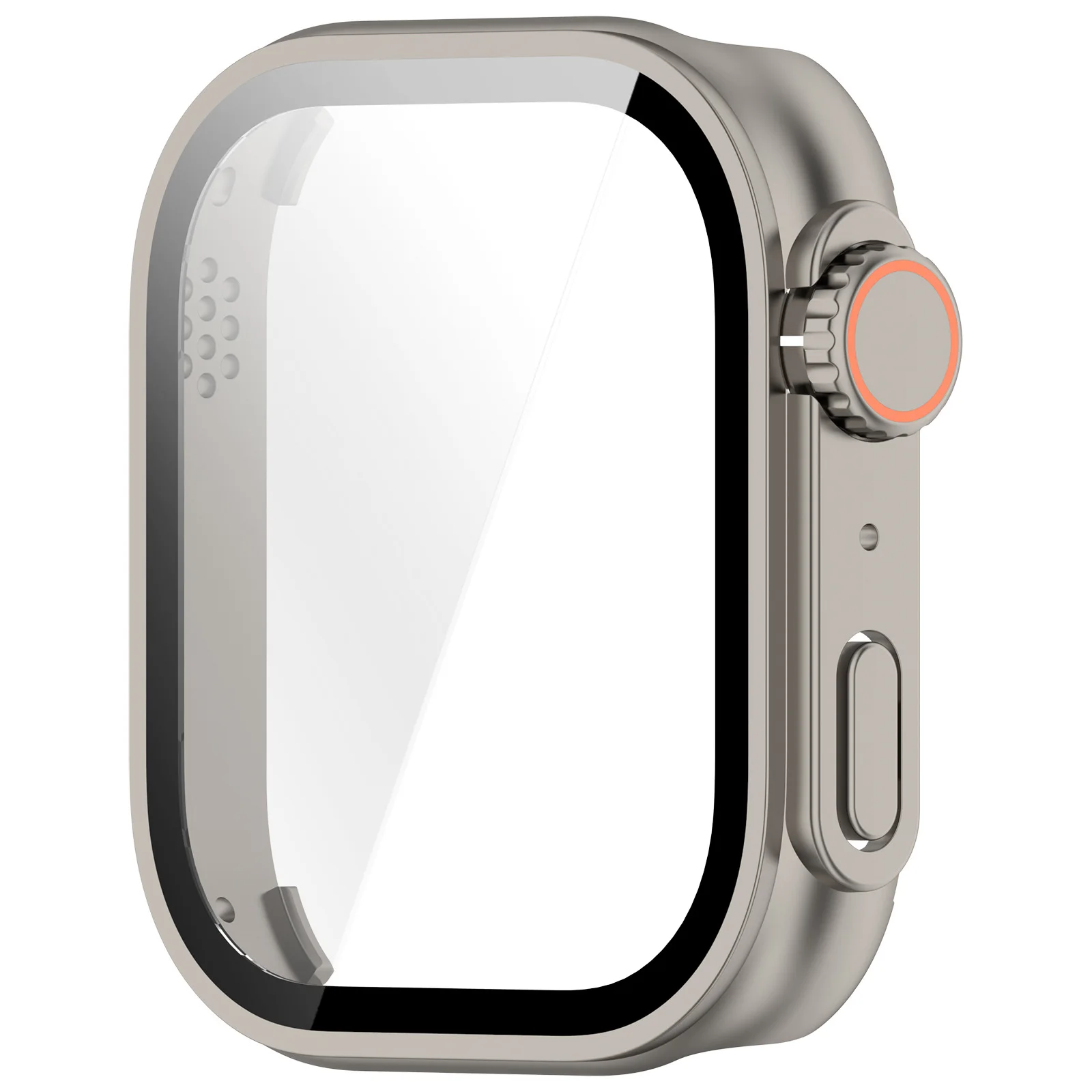 Premium Glass+PU Protective Case - Anti-Scratch Hard Cover