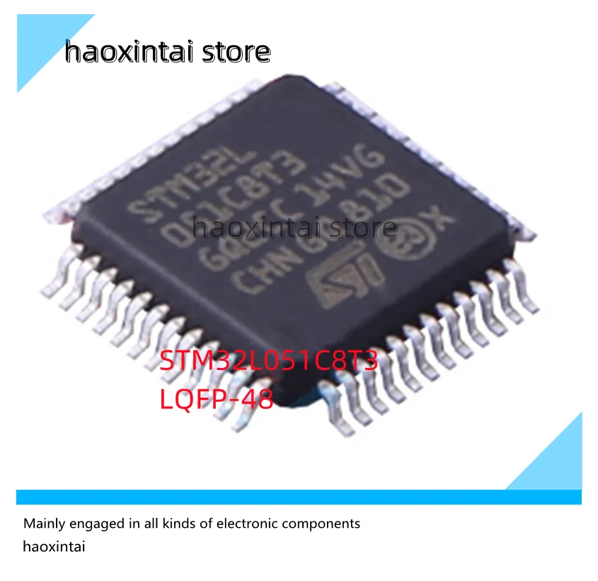 

Встроенный микроконтроллер STM32L051C8T6TR LQFP48 STM32L011F3P6, STM32L051C8T3 LQFP48, 2 шт.