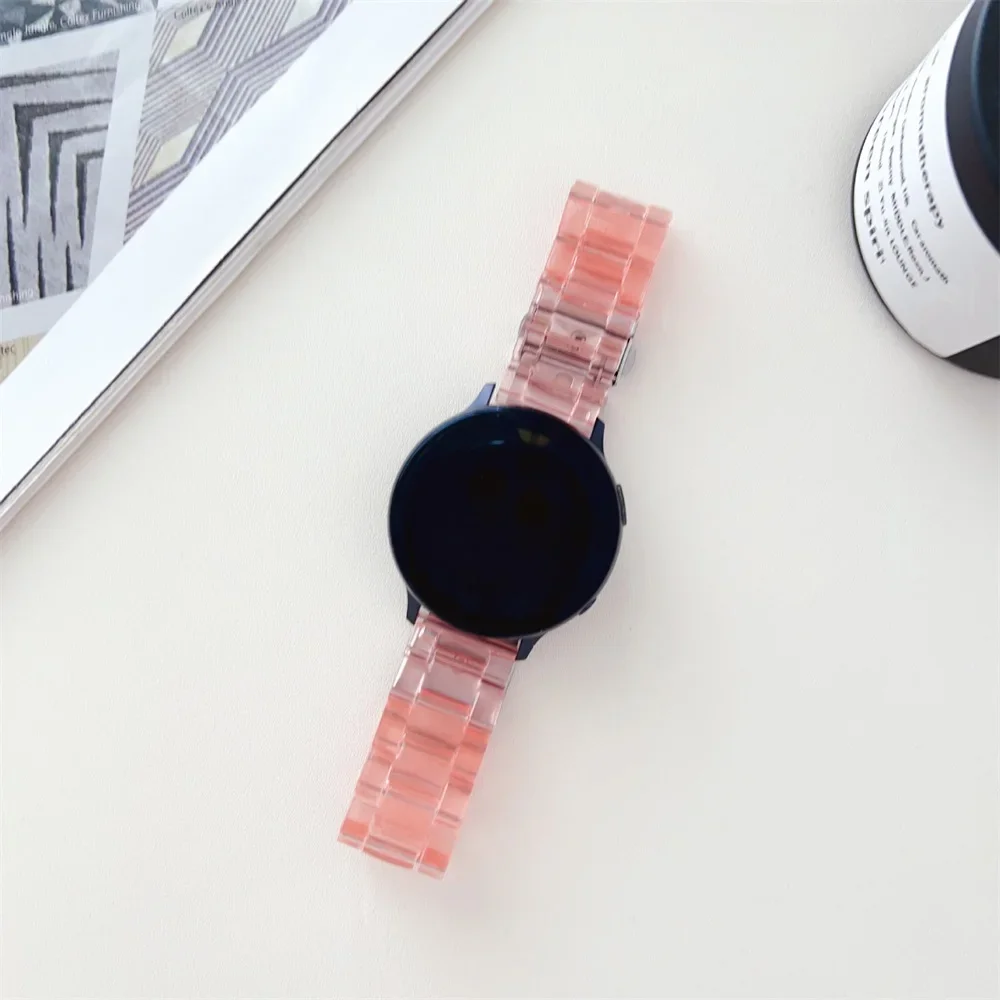 Elegant Glacier Transparent Strap 20mm/22mm Link Bracelet